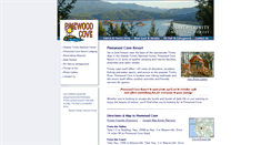 Desktop Screenshot of pinewoodcove.com